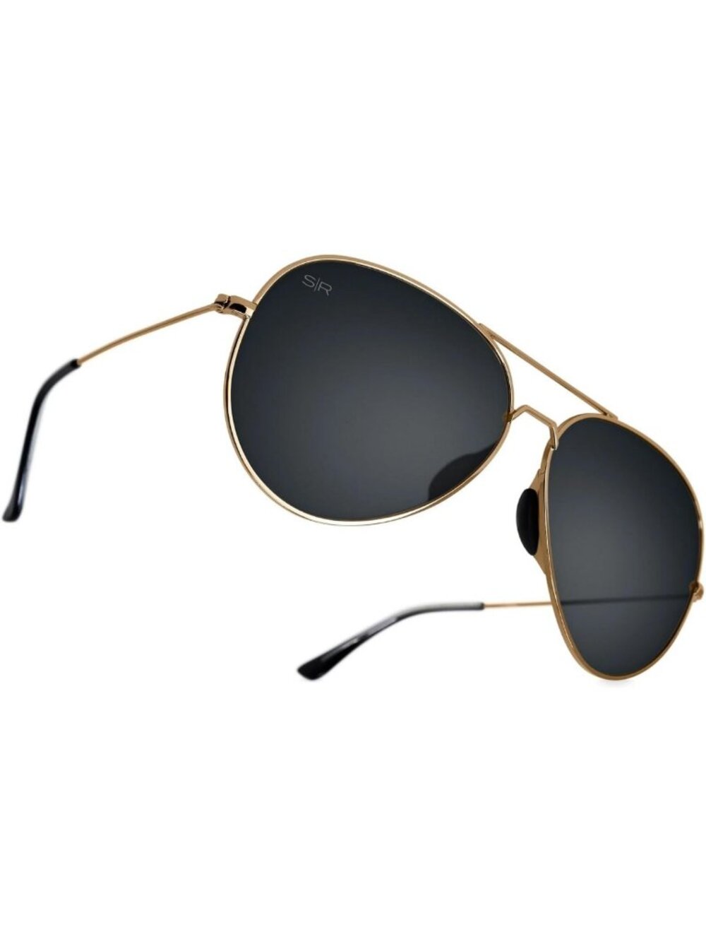 Polarized Women's Aviator Sunglasses - Tangle-Free, Stylish & UV Protection